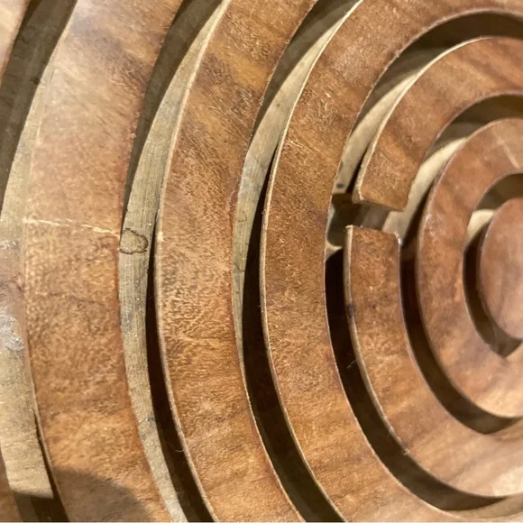 Wooden Labyrinth/Maze Trivet/Coaster - Picture 13 of 16